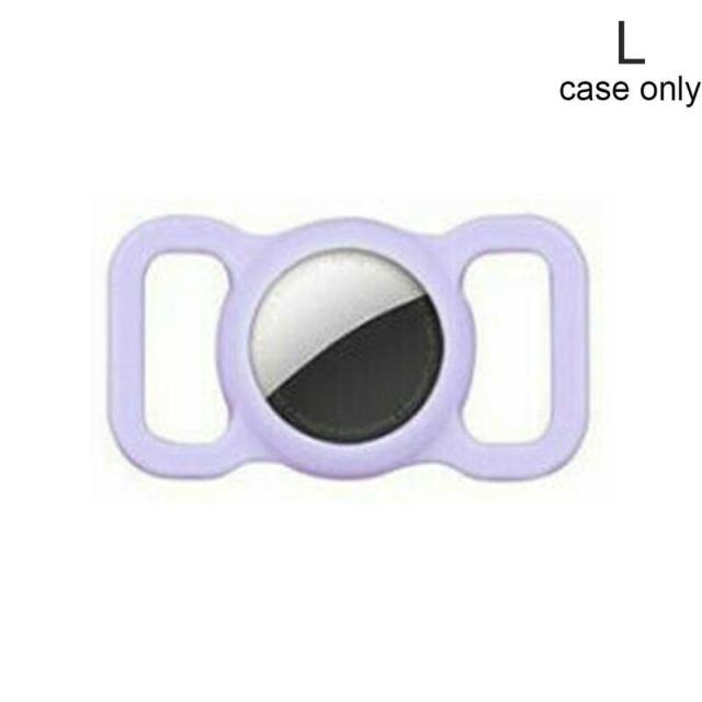 Silicone Protective Case Apple Airtag Frenchie Collar Loop