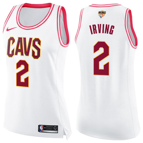 White Kyrie Irving #2 Nike Jersey NBA Fan Apparel NBA Fan Apparel