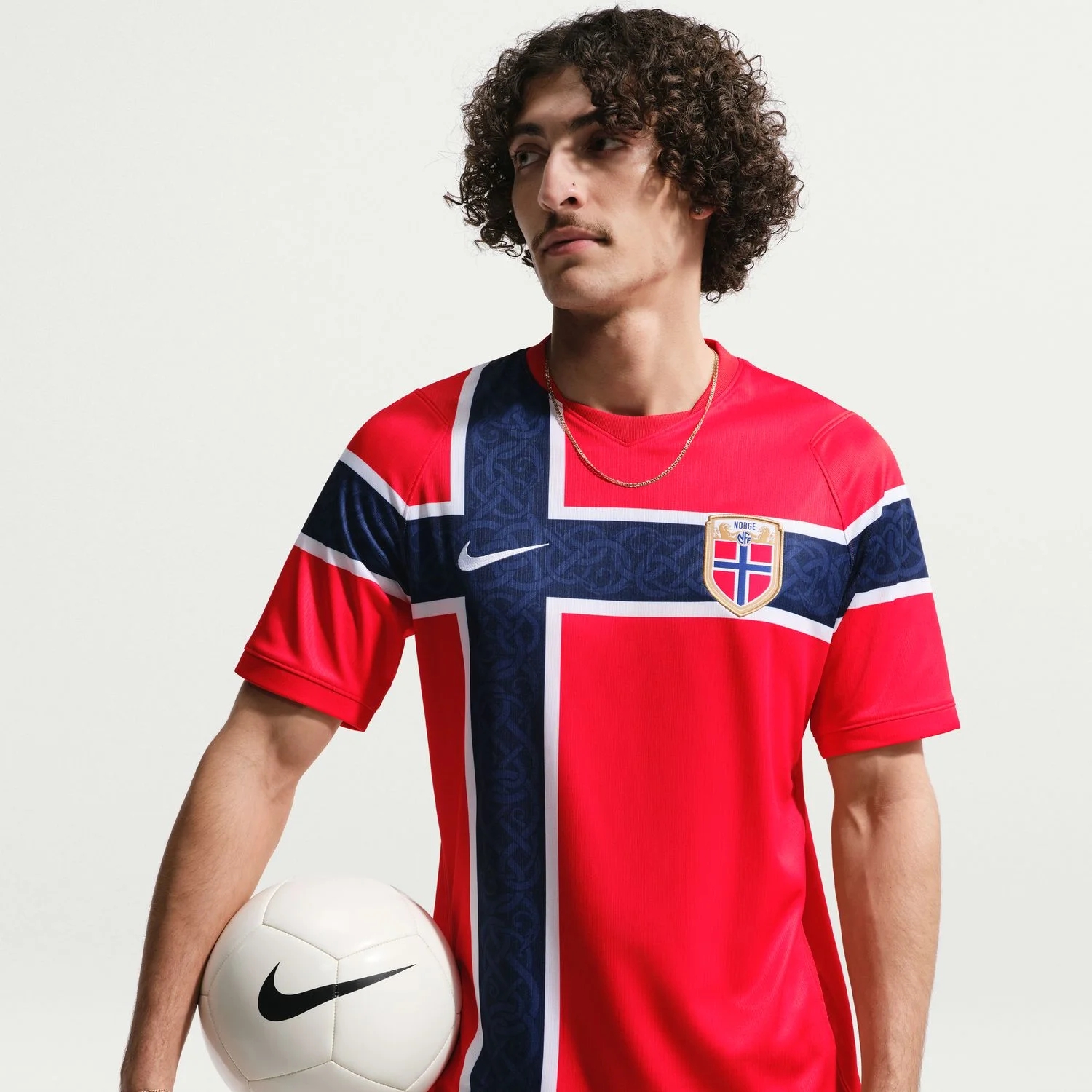 Norway 2026 Home Jersey - Men's Nike Norge Valor Kit
