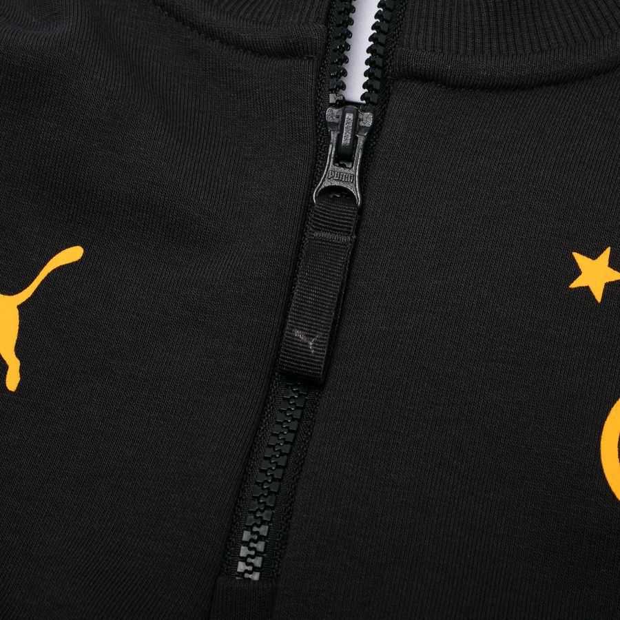 Galatasaray Pullover 1/4 Zip King - Dark Grey/Yellow