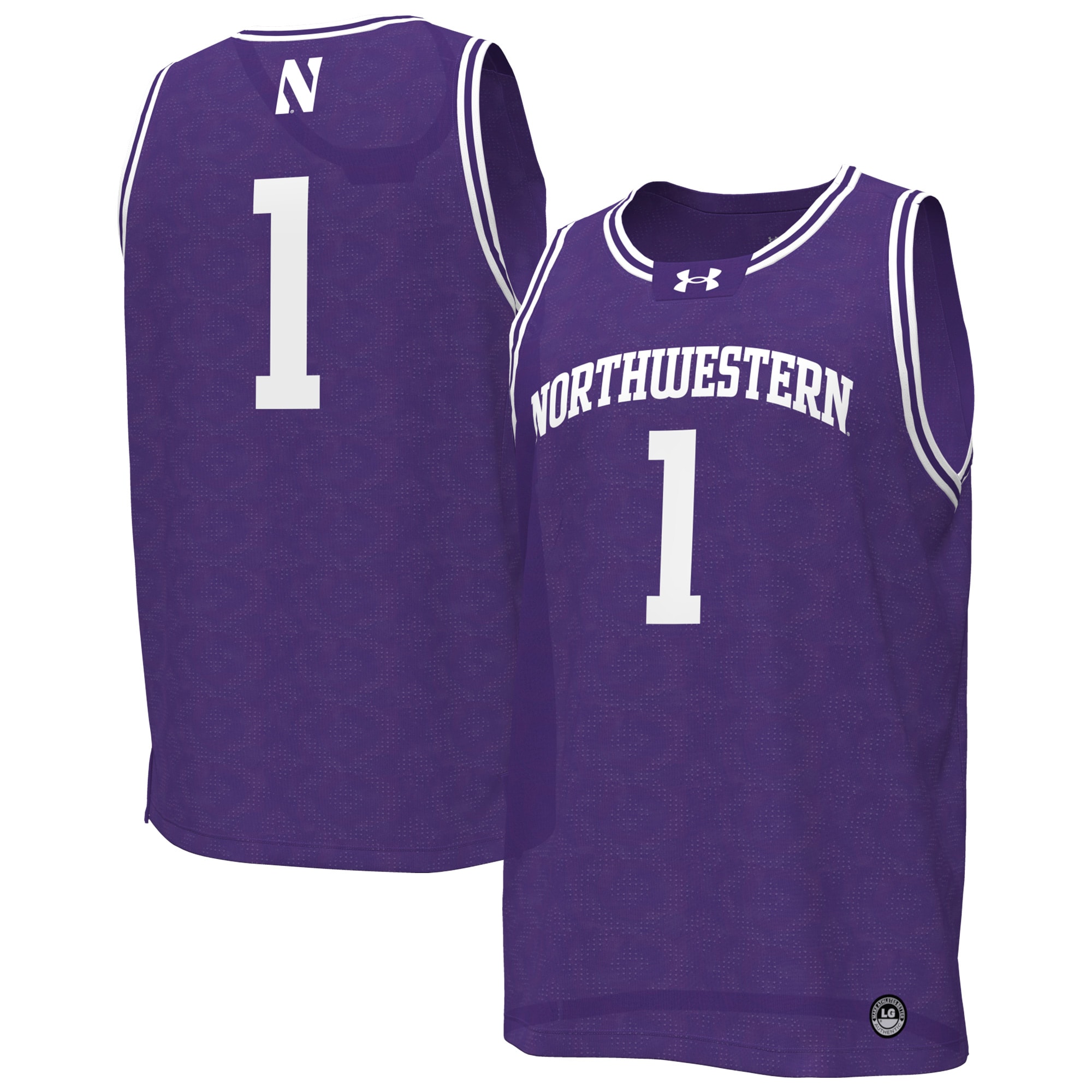 [NJP] Women's Northwestern Wildcats Replica Basketball Jersey - Purple