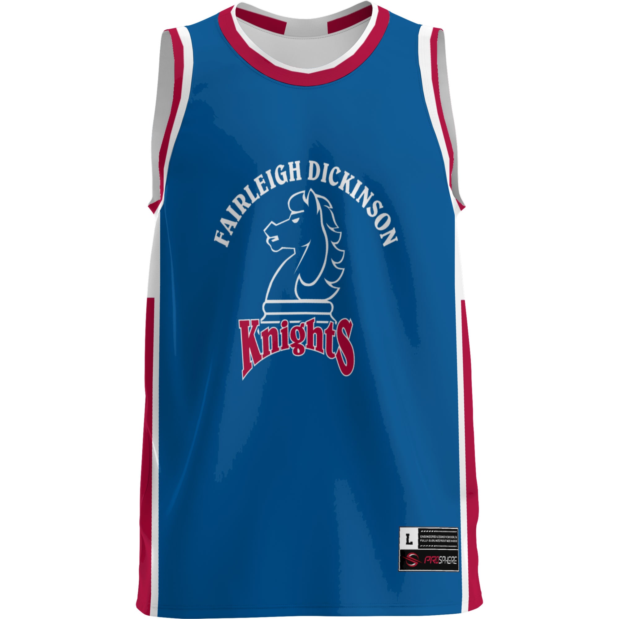 [DDG] Fairleigh Dickinson Knights GameDay Greats Lightweight Basketball Jersey - Blue