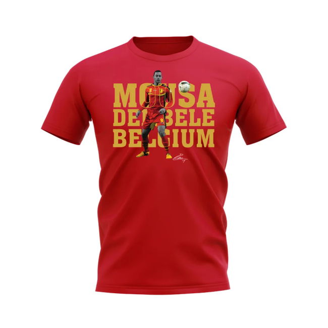 Licensed Copy Belgium Home Supporter Shirt for Adults