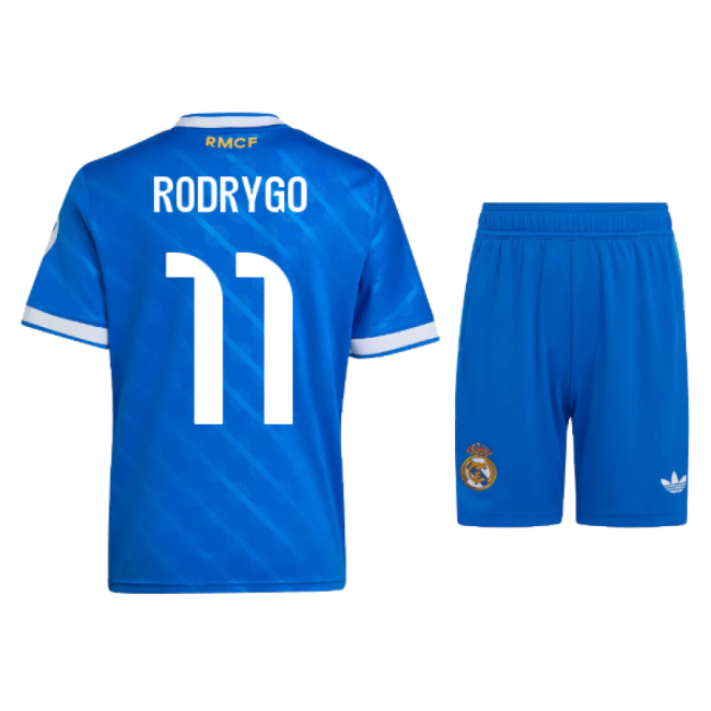 2025-2026 Real Madrid Third Football Shirt (Rodrygo 11)