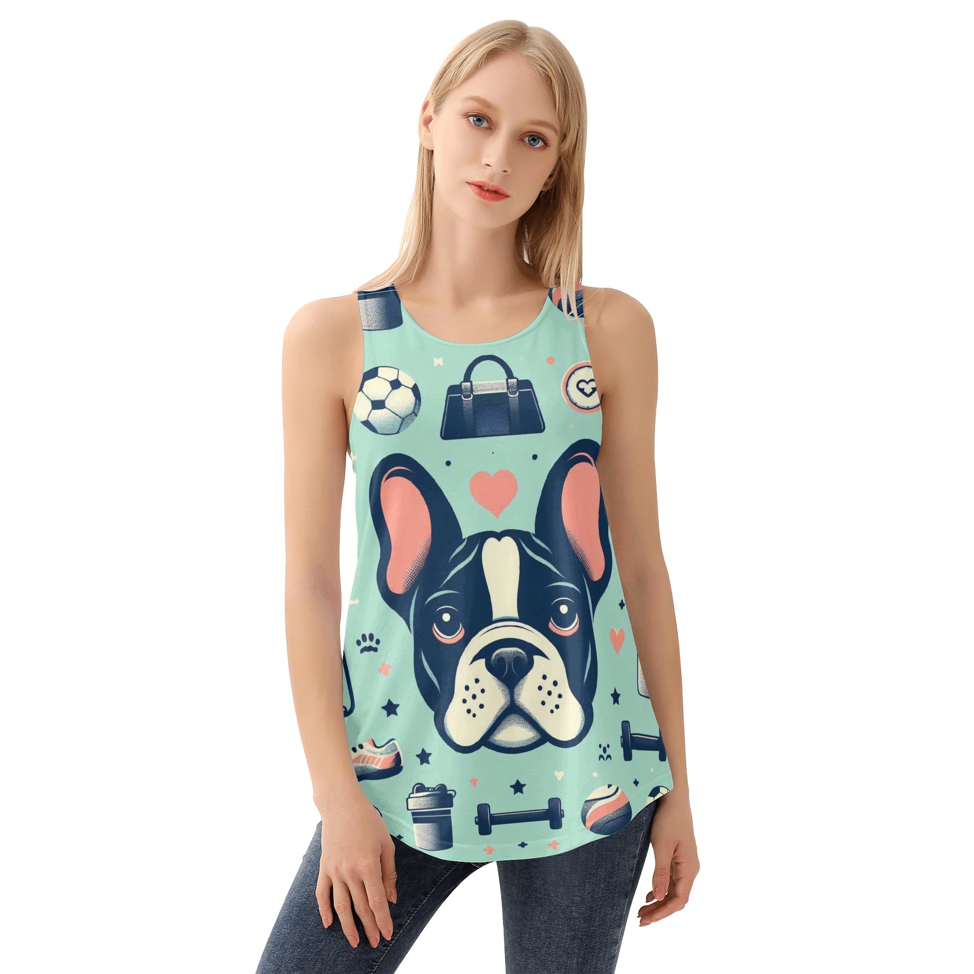 Stylish Everyday Ginger - Women Tank Tops for Pet Enthusiasts Durable