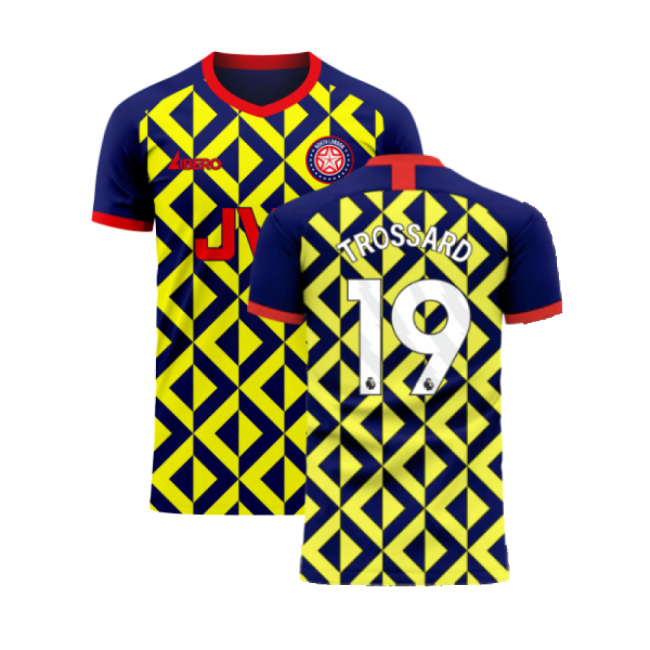 Football Away Concept Shirt Libero Trossard #19 Pro Series Proud 2...