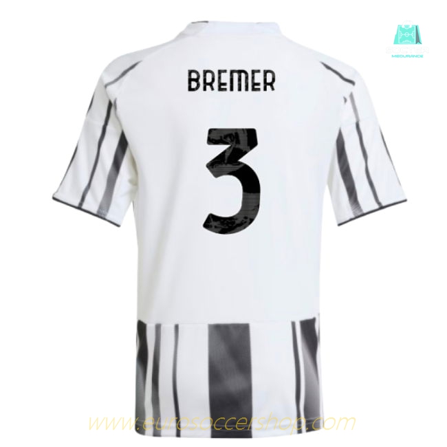2025-2026 Juventus Home Shirt (Kids) (Bremer 3)