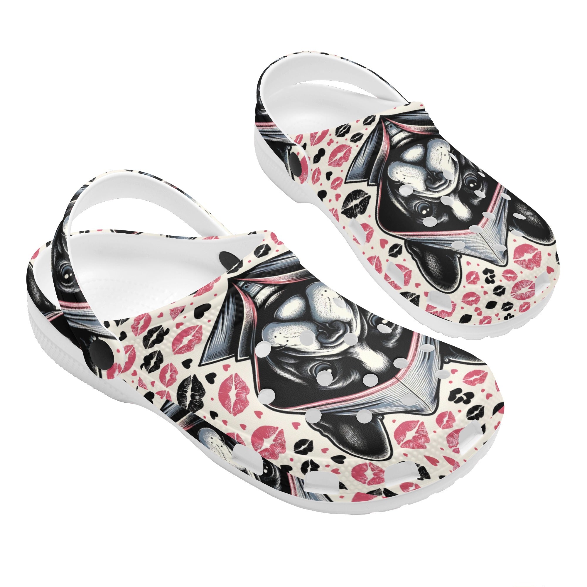 Vet-recommended Warm Diego - Frenchie Unisex Clogs For French Bulldogs