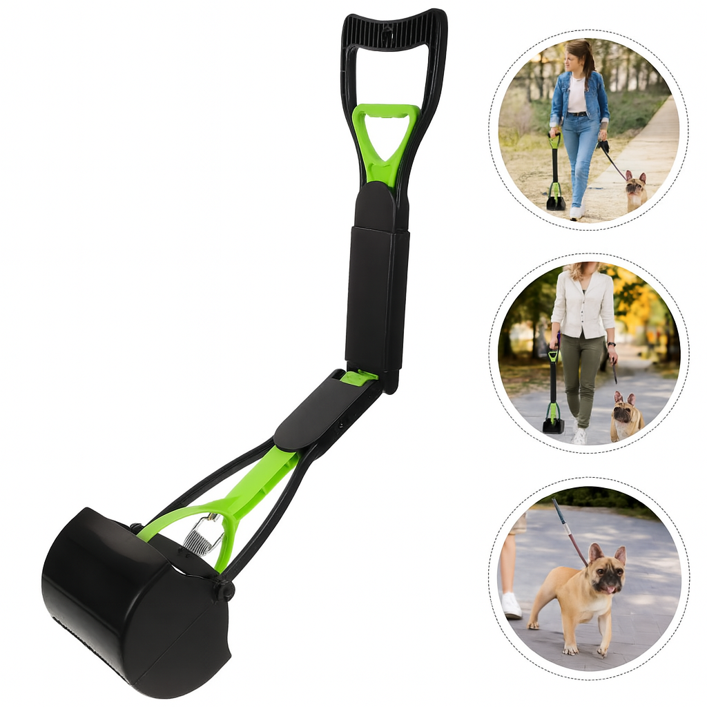 Pet-Lover Pawscooper French Bulldog Poop Scooper – Quick-claw Spring ...