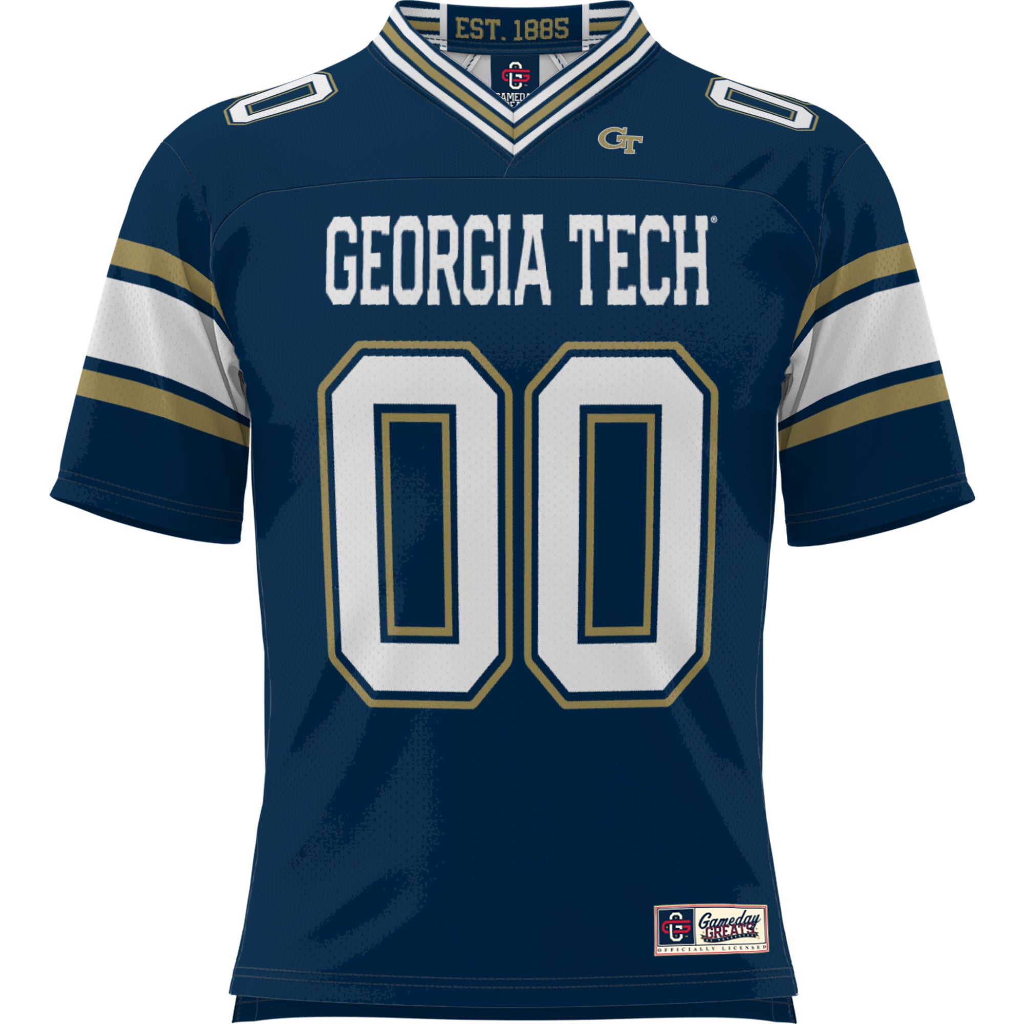 Georgia Tech Yellow Jackets GameDay Greats NIL Pick-A-Player Football Jersey - Navy