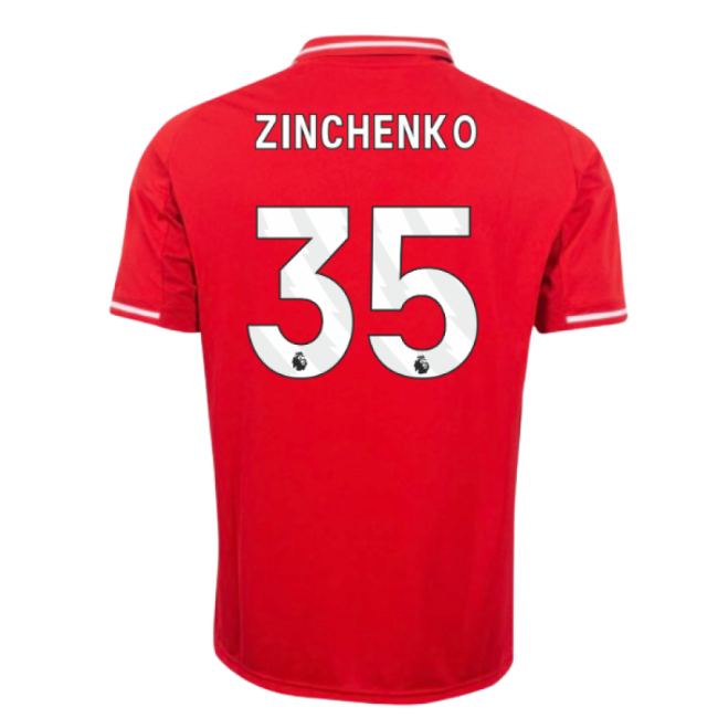 Retro Jersey 2025-2026 Home Authentic - Affordable Zinchenko 35 A#712