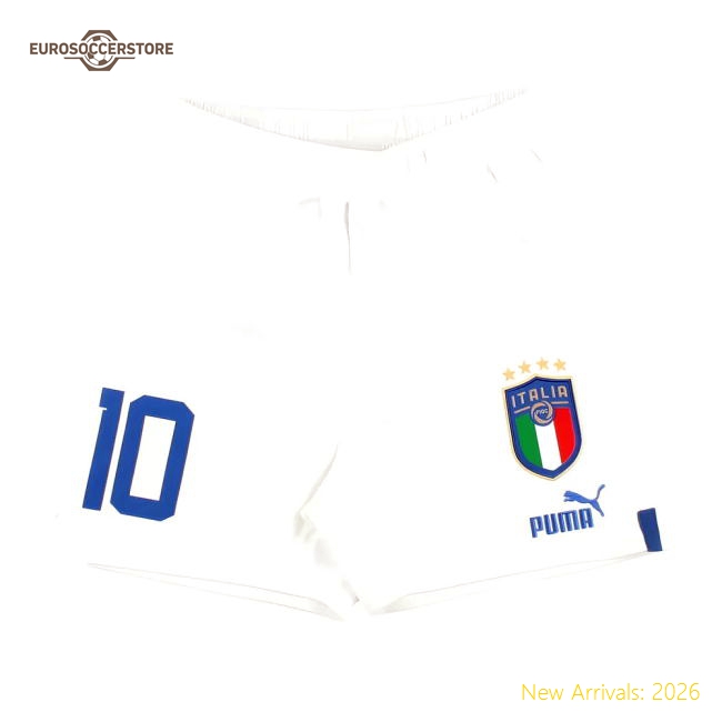 Italy 2022-2023 Home Youth Shorts (10) (13-14y) (BNWT)