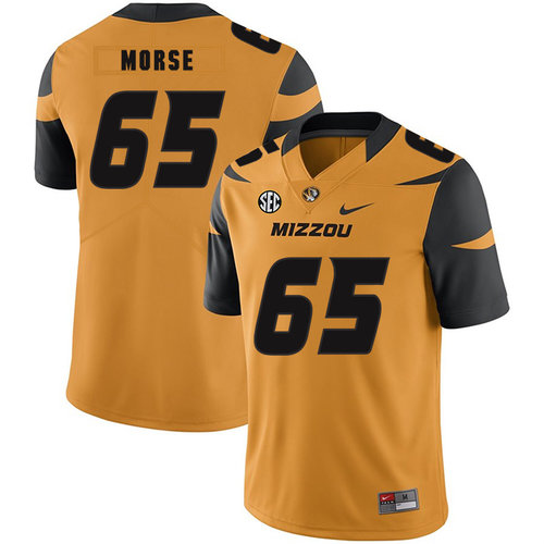 Men's None Gold 2024 replica Mitch Morse #65 authentic Jersey