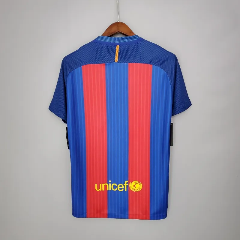2016-2017 Barcelona Jersey retro kit