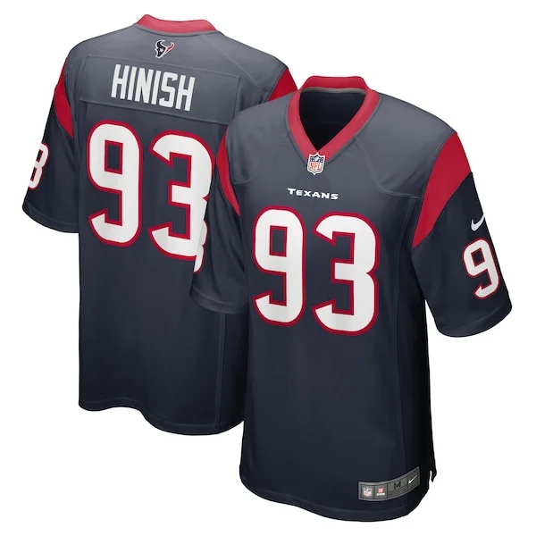 None Kurt Hinish Game Jersey - Navy | NFL Player Jersey | NFL Football