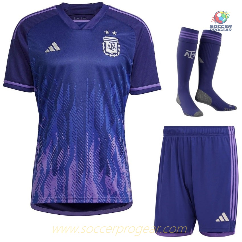 ARGENTINA Match Quality AWAY WORLD CUP 2022 KIDS JERSEY