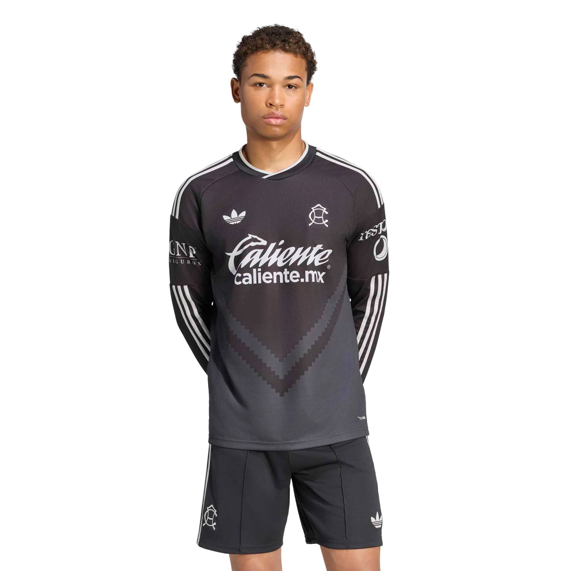 [SJH] Club America 2026/27 Away Replica Long Sleeve Jersey - Black