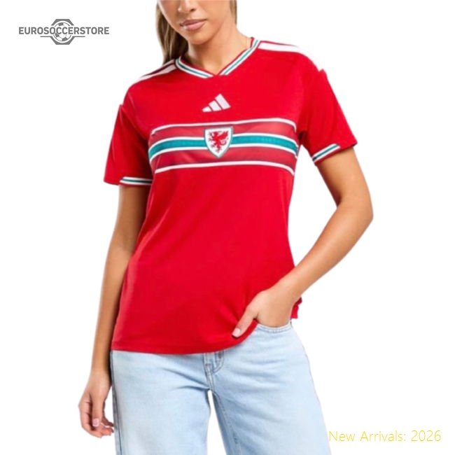 2026-2027 Wales Home Fan Version Womens Shirt For Match Day