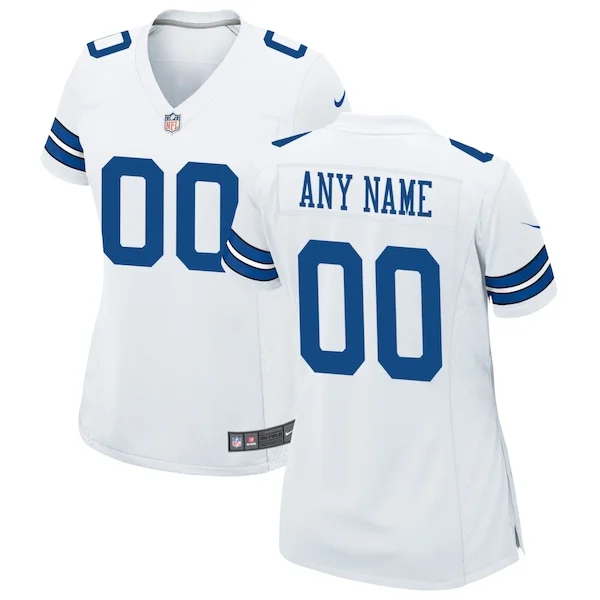 Performance Dallas Cowboys Game Jersey - Premium White NFL Fan Jers...