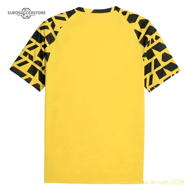 Borussia Dortmund Warm Up 2025-2026 Supporter Wear Jersey