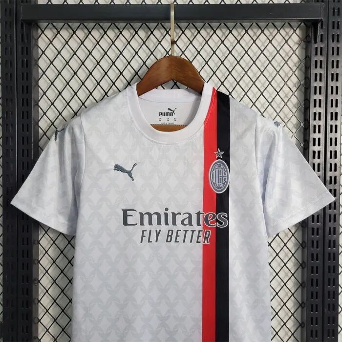 Kids AC Milan 2324 Away Kit ShirtShorts - Official Replica 18633