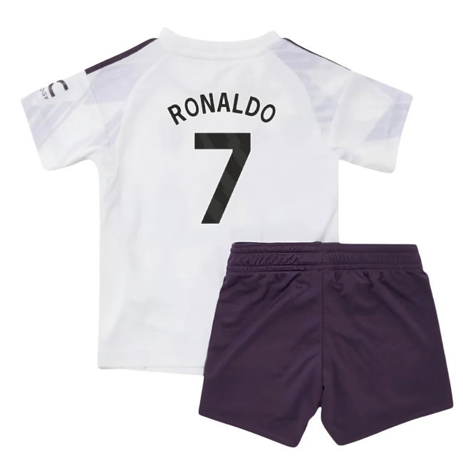 Supporter Grade Man Utd Away Replica Jersey (Baby) (Ronaldo 7)