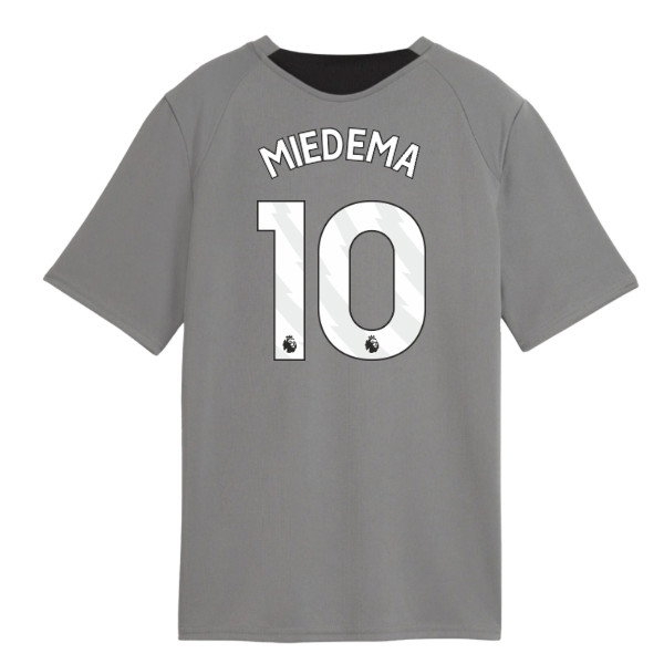 [DDJ] 2026-2027 Man City Training Jersey (Cast Iron) - Kids (Miedema 10)