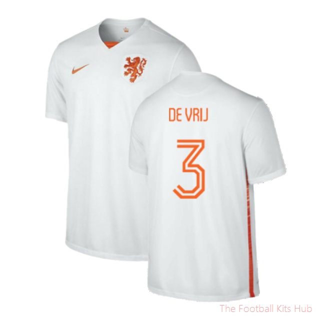 Holland 2015-16 Away Shirt (L) (Very Good) (De Vrij 3)