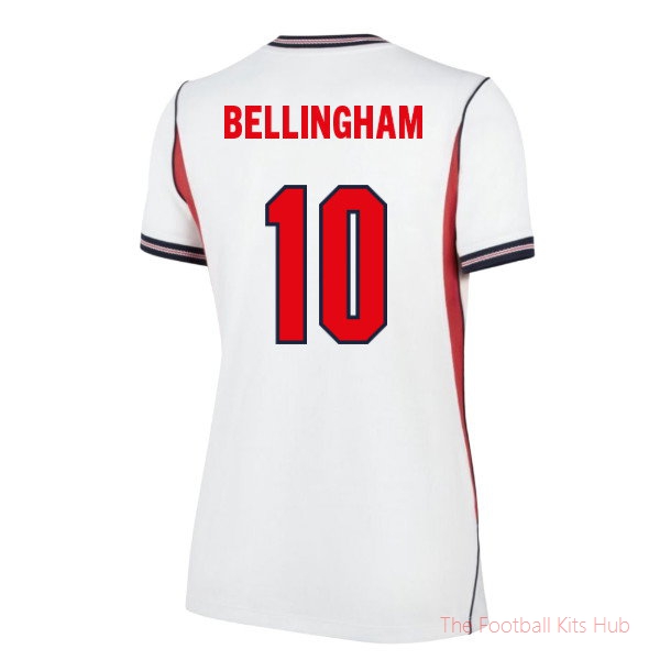 2026-2027 England Home Shirt (Womens) (Bellingham 10)