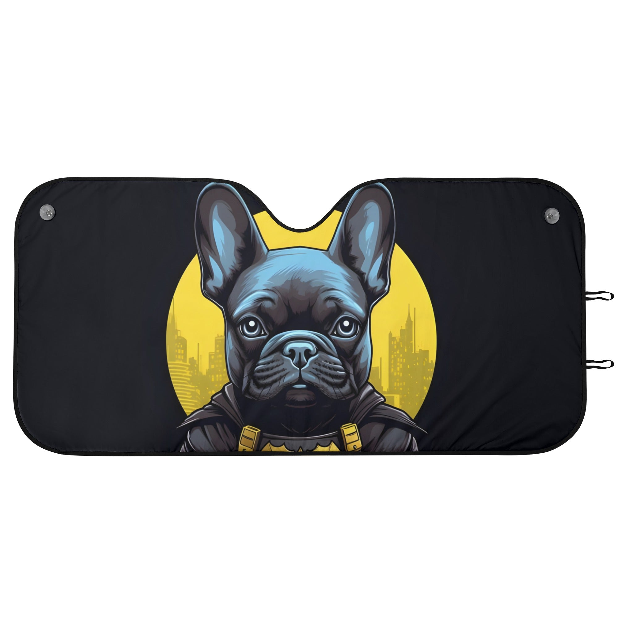 Fashion-Forward Cozy Cookie - Car Auto Sun Shade for Pet Enthusiasts