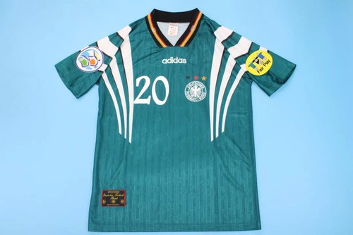 1996 International High Quality Jersey Euro Euro - Retro Fan Edition