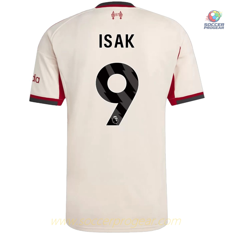 Liverpool Away Kids Edition Kit Team Jersey 2025-2026 Season Isak