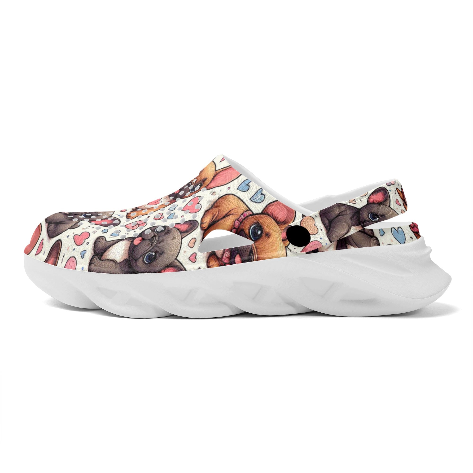 Trendy Paisley - Summer Hollow Out Clogs for Pet Enthusiasts Premium