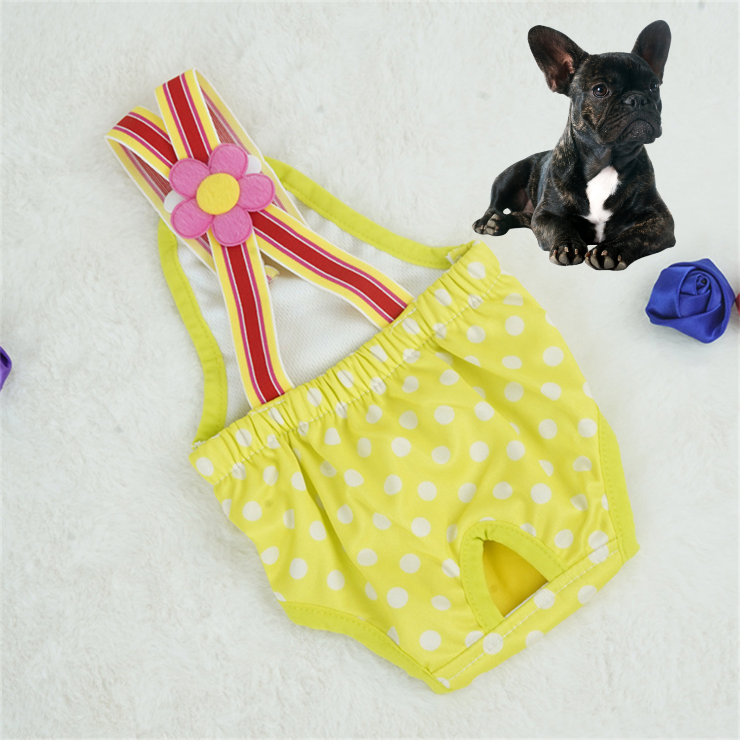 Frenchie Sanitary Panty with Adjustable Straps
