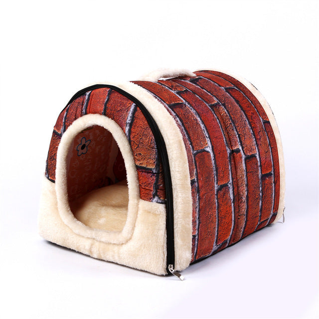 French Bulldog Winter Bed House For French Bulldog (ws311) Warm Dog Outfit