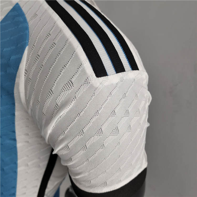 Argentina World Cup 2022 Home White Soccer Jersey Football Shirt