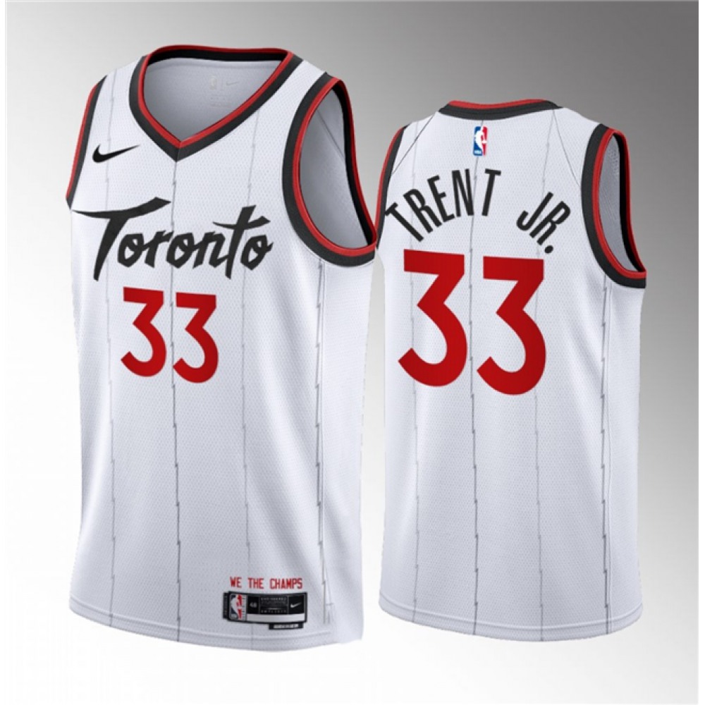 Game Day Exclusive Men's Raptors #33 Gary White Basketball Jersey