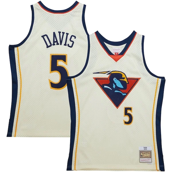 Baron Davis GSW Swingman Jersey - vintage Basketball game-day