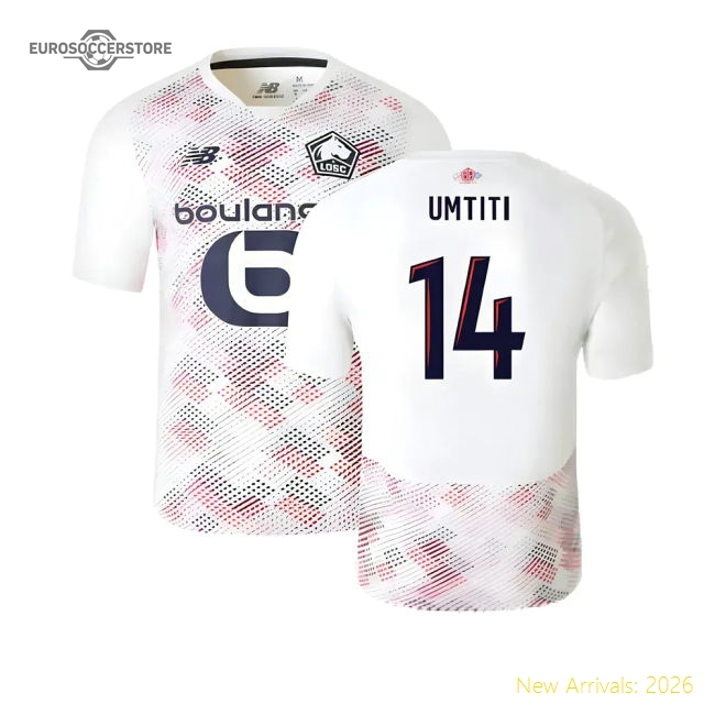 Trending Genuine 2024-2025 Lille Away Shirt (Umtiti 14)
