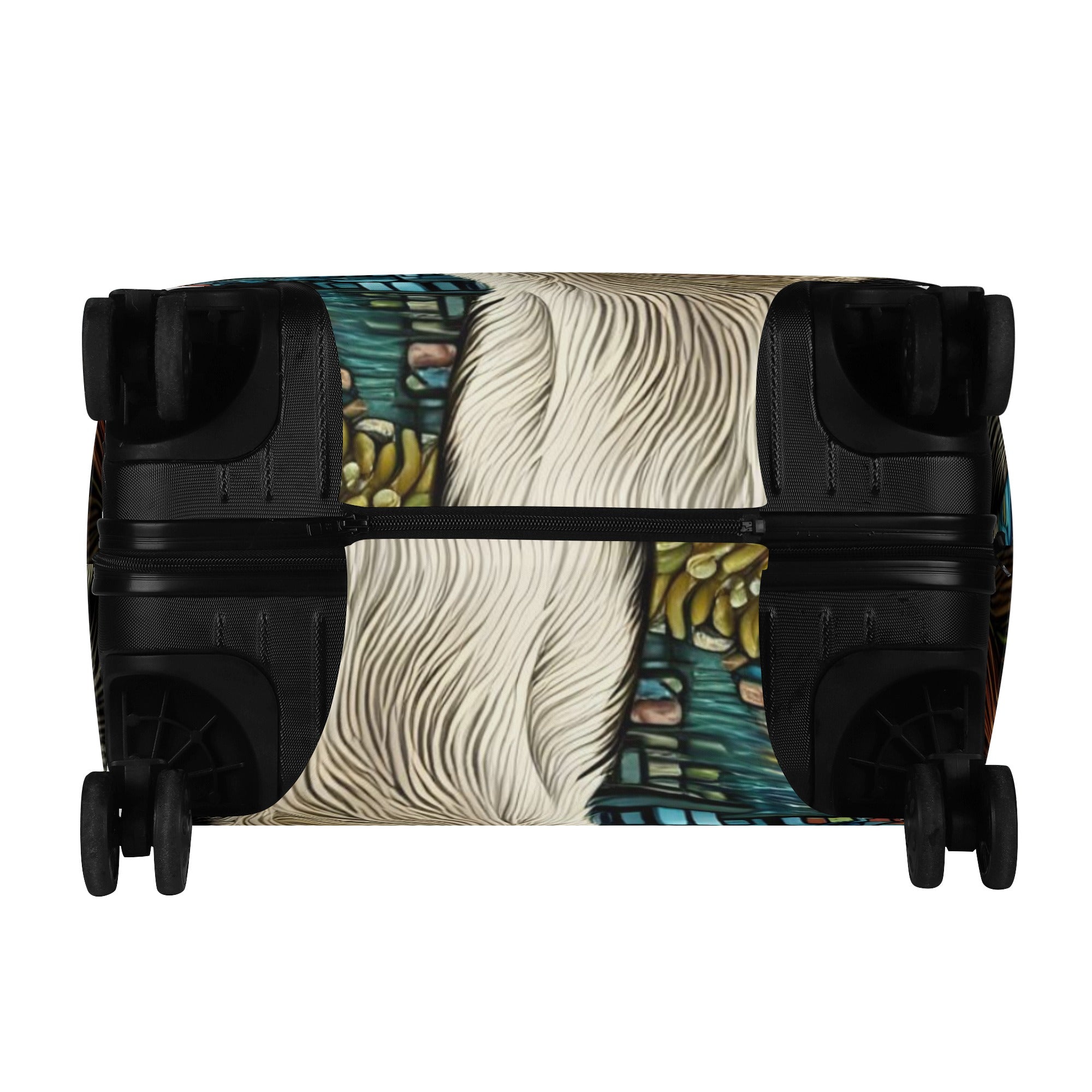 Luggage Cover For Boston Terrier Lovers Paw Protection | Durable Build