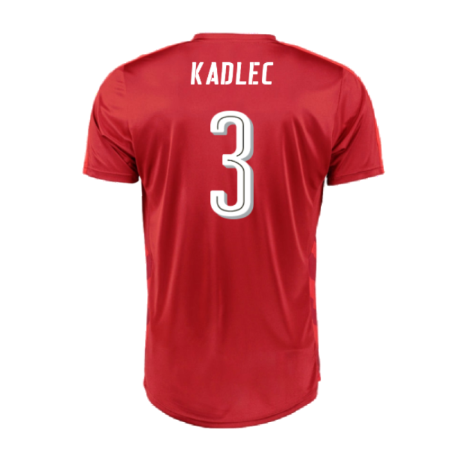 Czech Republic 2016-17 Home Shirt ((Very Good) XXL) (Kadlec 3)