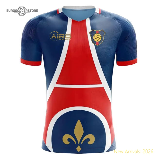 Fan-Favorite 2025-2026 Paris Home Concept Football Shirt - Baby