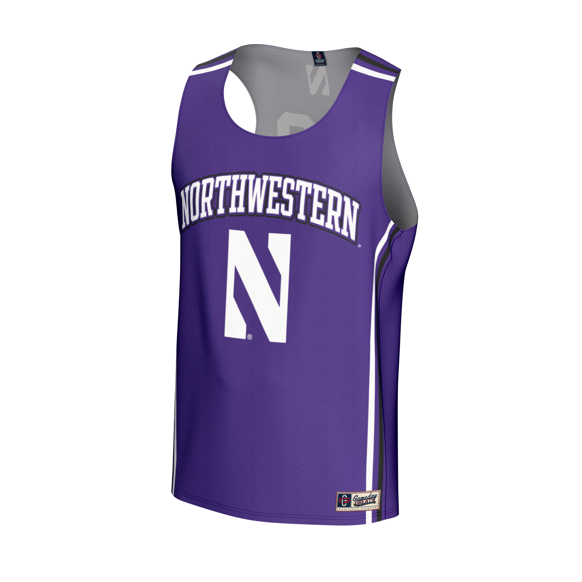 [DDG] Northwestern Wildcats GameDay Greats Unisex Lightweight Collegiate Women's Field Hockey NIL Pick-A-Player Fashion Jersey - Purple