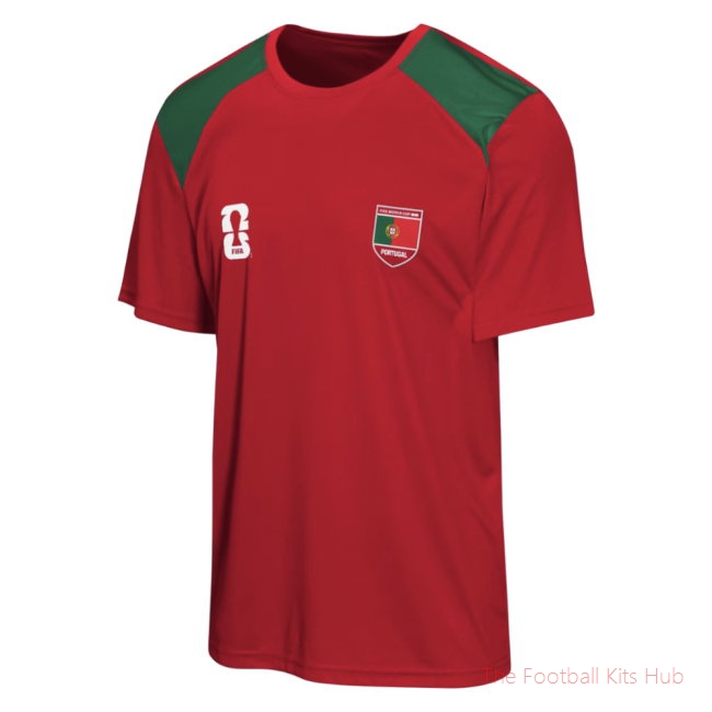 Portugal FIFA World Cup 2026™ T-Shirt (Red) - Kids (Your Name)
