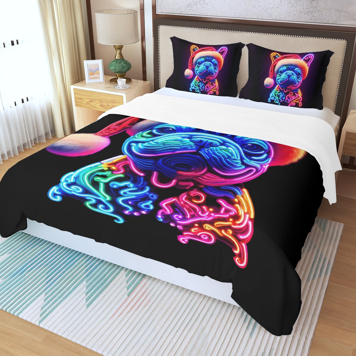 Comfort-Optimized Christimas Vibes - Bedding Set Cover for Short-Nosed