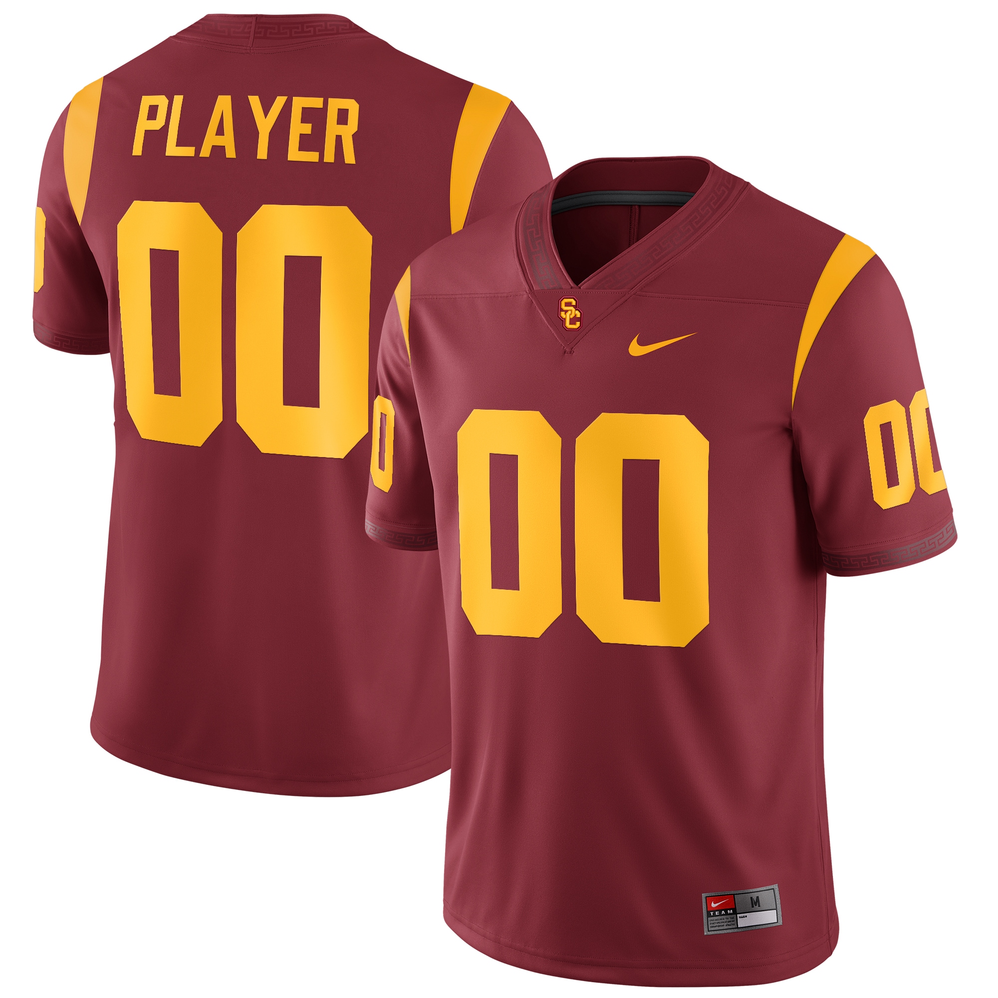 [NJP] USC Trojans Pick-A-Player NIL Replica Football Jersey - Cardinal