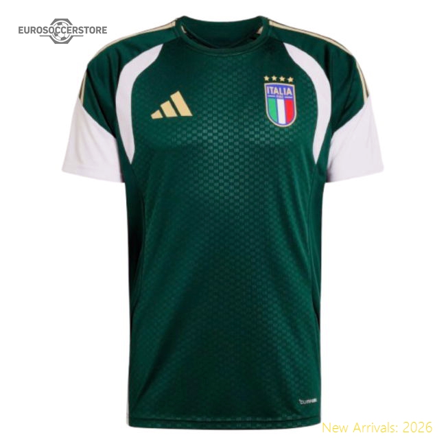 2026-2027 Italy Training Jersey (Green) (Your Name)
