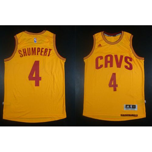 Gold Cleveland Cavaliers #4 Jersey - Cost-Effective Game Day Wear