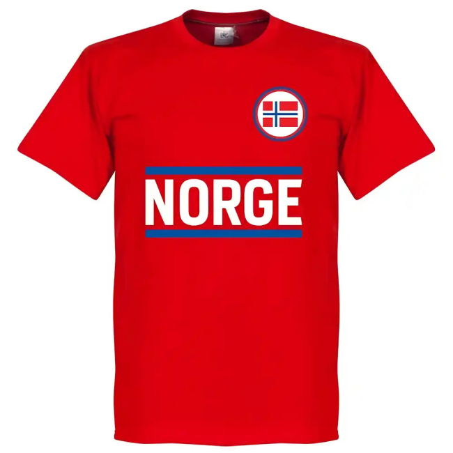Norway Solskjaer 20 Team T-Shirt - Red Quality Worldcup