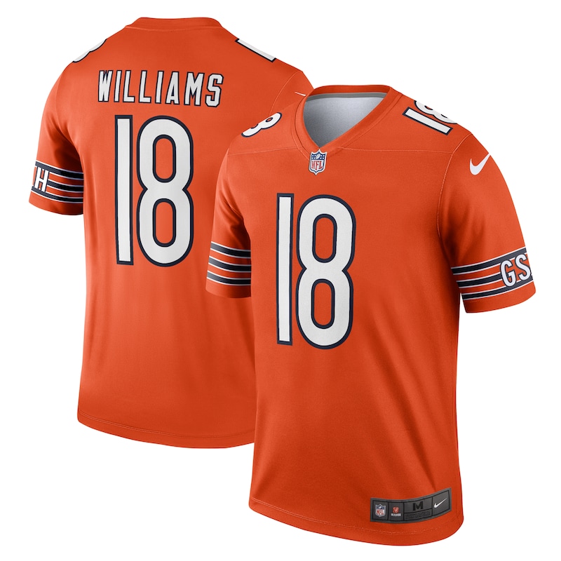 None Caleb Williams CHI Bears Iconic Pro-Level Jersey for NFL Fans